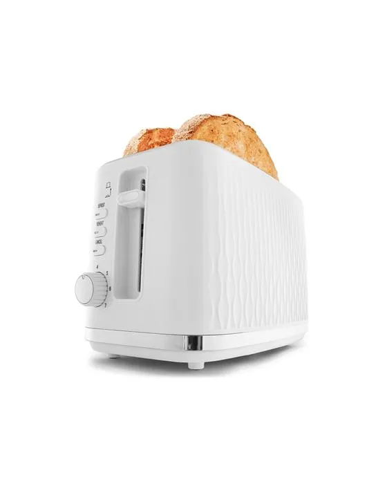 2 Grille-pain à tranches - Blanc