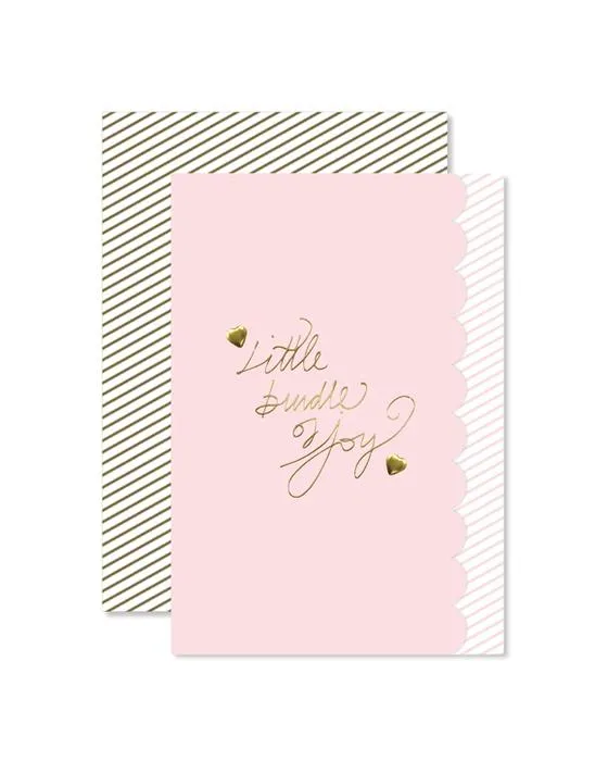 Hallmark Nouvelle carte fille bébé - Ensemble de joie