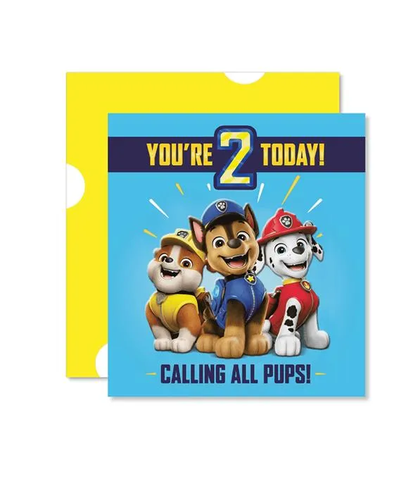 Hallmark 2ème Carte d'anniversaire - Appel à tous les chiots!