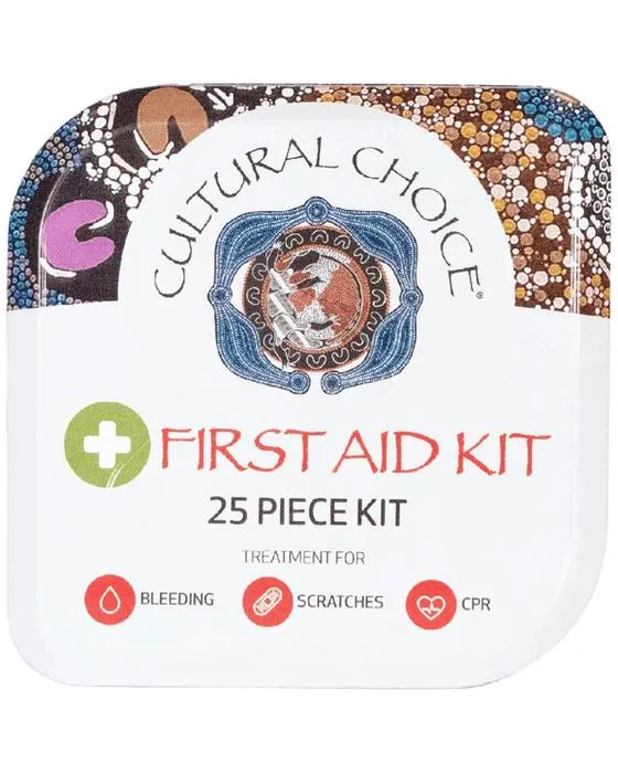Trousse de premiers soins de choix culturel de 25 pièces