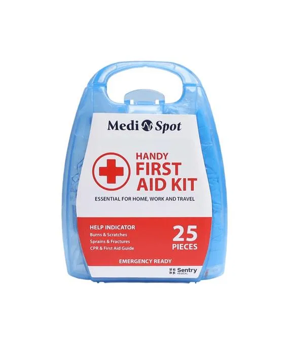 Trousse de premiers soins à 25 pièces Medispot