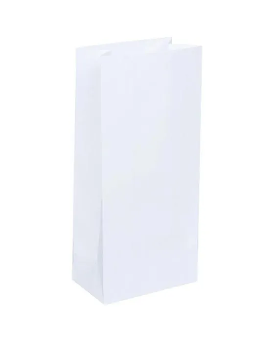 J.Burrows sac en papier extra-petit blanc 25 Pack