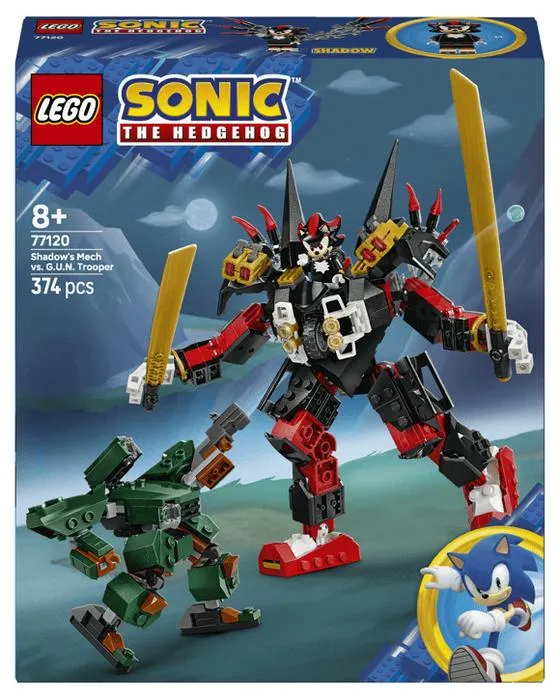 Le Mech de l'ombre sonique de LEGO vs. G.U.N. Trooper 77120
