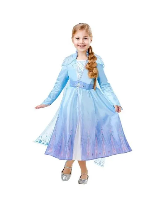 Disney Frozen 2 Elsa Deluxe Déguisement pour enfant 6-8 ans