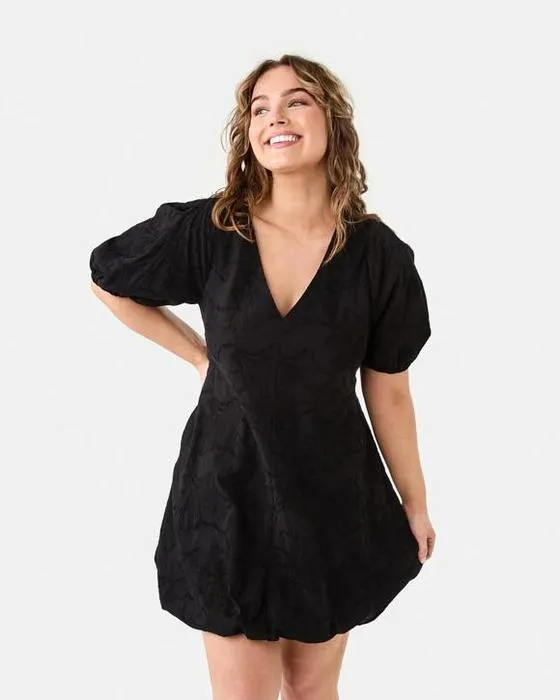 Robe de petite taille à manches courtes à manches courtes à manches courtes