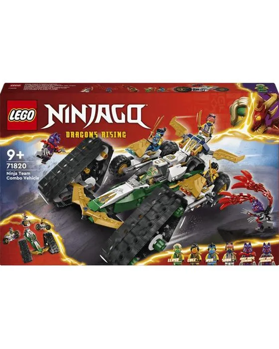 Véhicule Combo de l'équipe Ninja de LEGO NINJAGO 71820