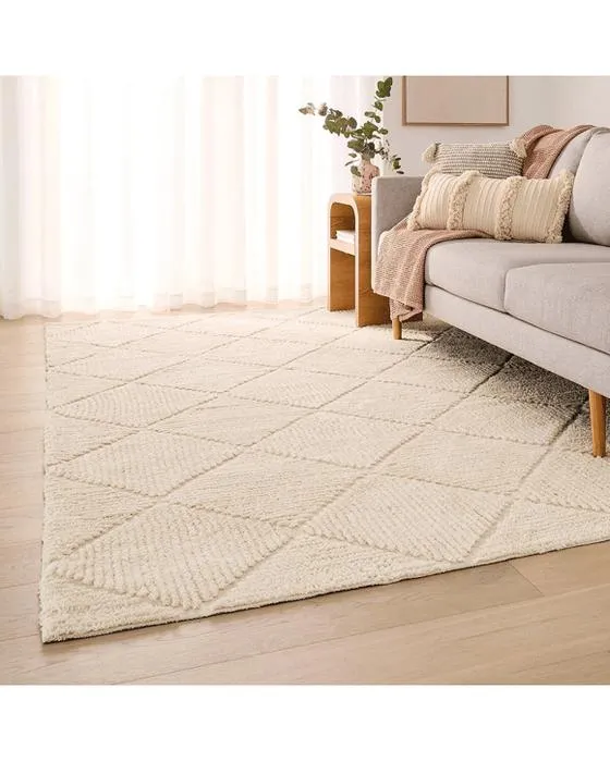 Rug samar - Beige, extra grand - 270cm x 180cm