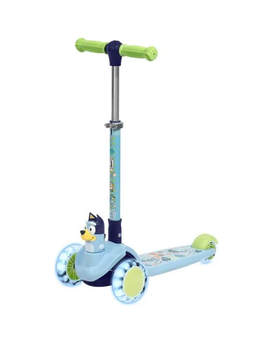 Bleuy 3D Light-Up Tri Scooter