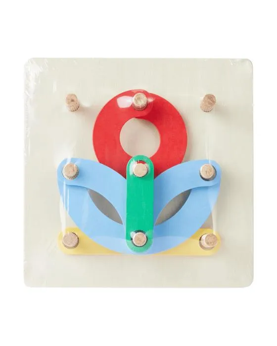 Lettre de jeu en bois et Puzzle de nombre Peg