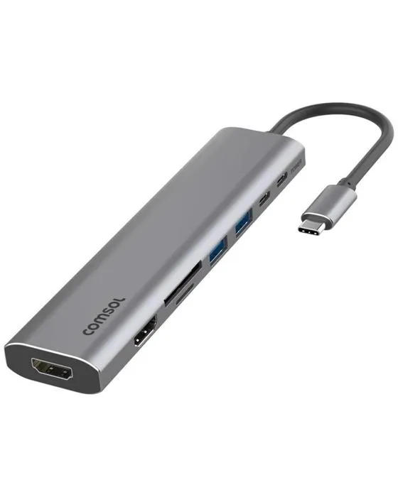 Adaptateur 4K USB-C à double HDMI avec lecteur de carte SD