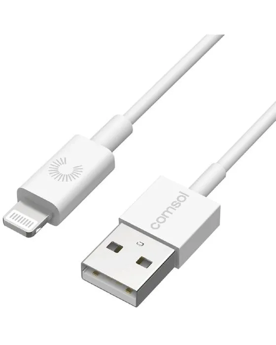 Câble USB-A à lumière de 1,2m blanc