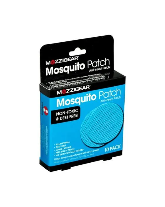 Mozzigear Mosquito Patch - Boîte de 10