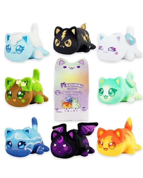 28cm Aphmau MeeMeows Tissu Mystère Classique - Assortiment