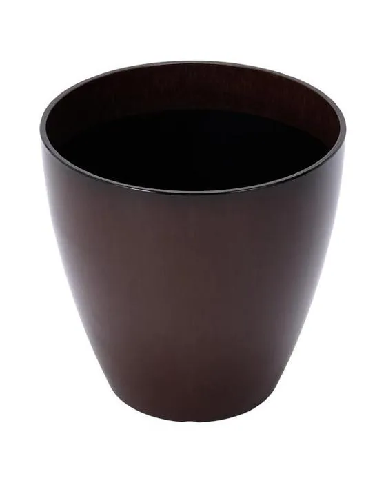 34cm brun émaillé look Pot en plastique