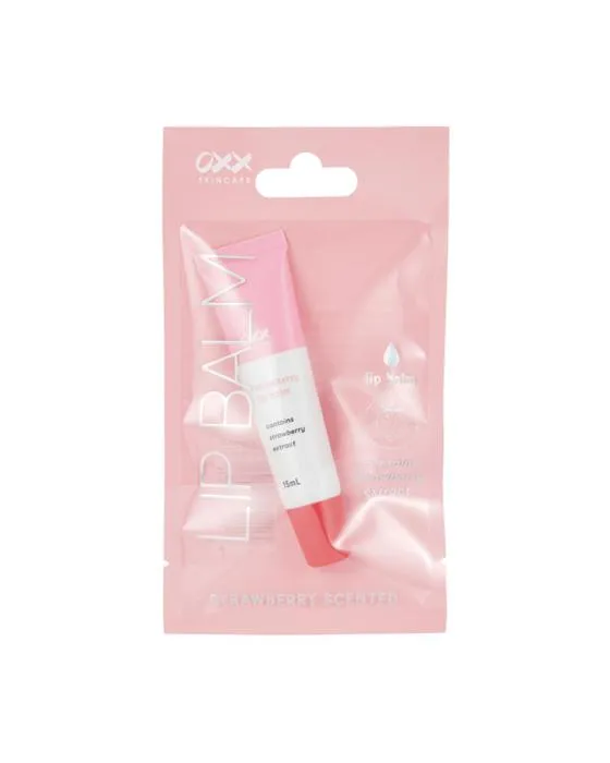 Baume à lèvres OXX pour soins de la peau 15ml - Parfumé aux fraises