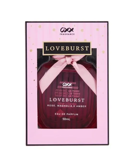 OXX Parfum Loveburst Eau De Parfum 50ml - Rose, Magnolia et Amber