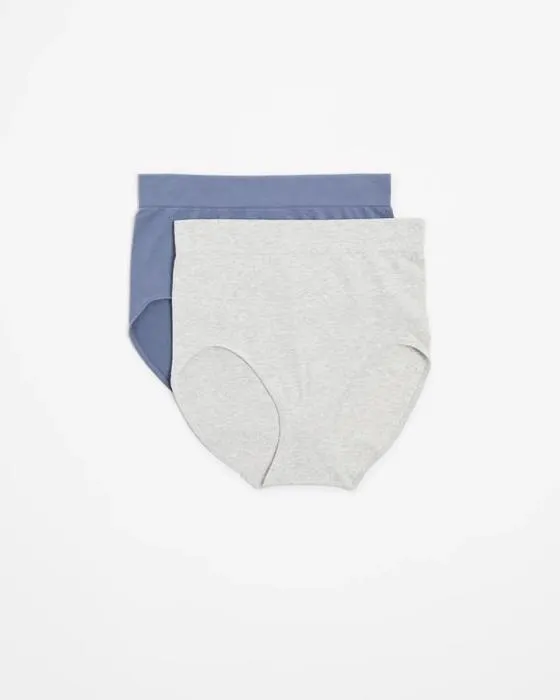 Cible 2 Pack Cotton Seamfree Slips complets