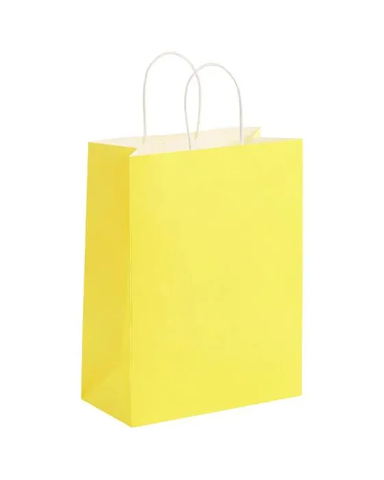 Otto Kraft Sacs Moyen Jaune 5 Pack