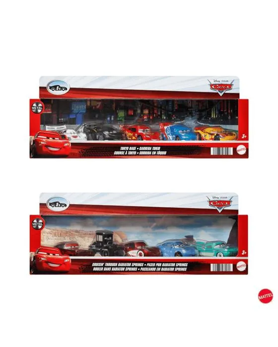 Disney Pixar Cars 3 Véhicule 5 Pack - Assortiment* - Multi