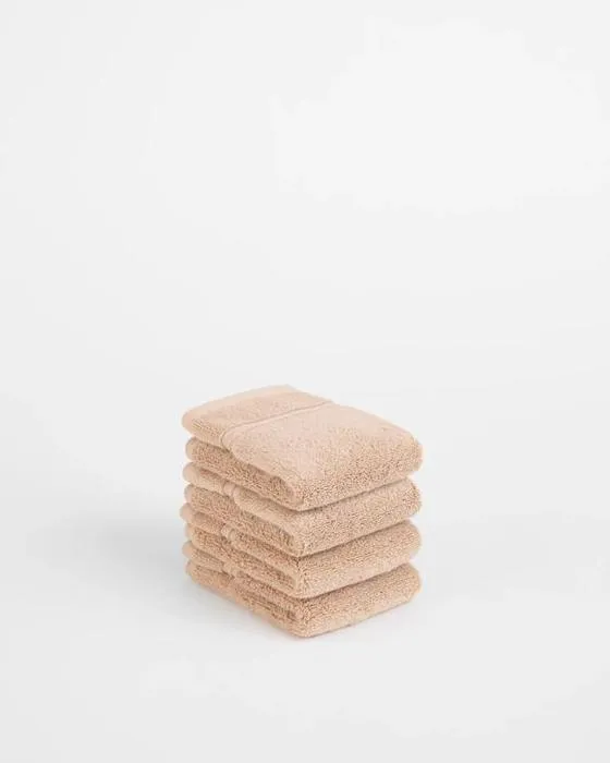 Cible de luxe égyptien coton pile face Winder 4 Pack - naturel