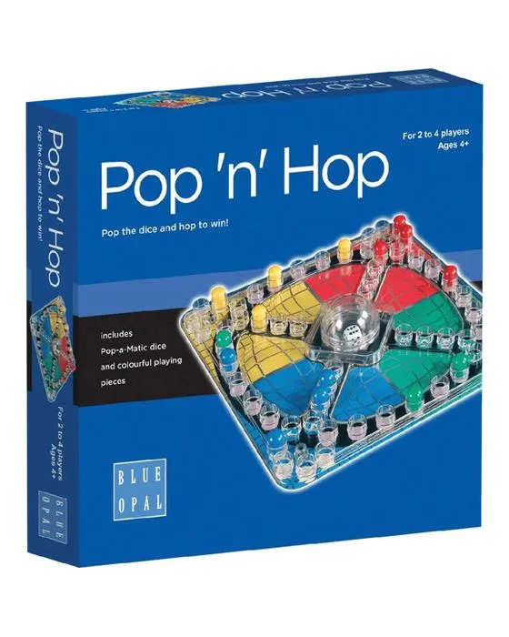 Blue Opal Pop 'N' Jeu de hop