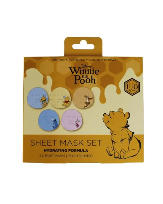 Disney Winnie le Pooh 5 Pack de masque de feuille de visage