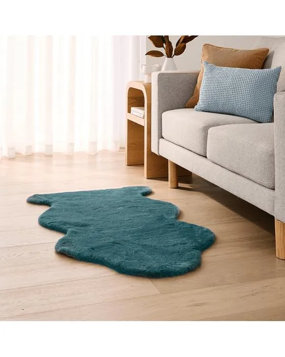Rug de faux fours verts - vert, 110cm x 65cm