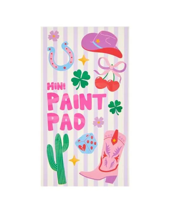 Mini tampon de peinture aquarelle - Lucky Western
