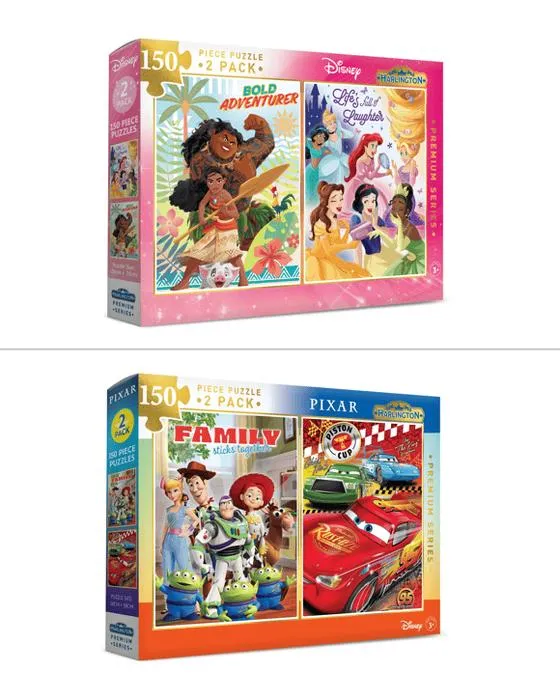 2 packs Harlington Kids sous licence Puzzle 150 pièces - Assortiment - Multi