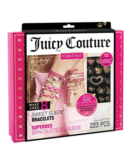 223 pièce rendre réel: Sweet Suede Bracelets Kit
