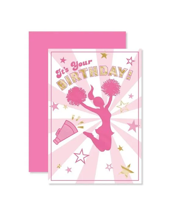 Connexions de la carte d'anniversaire Hallmark - Cheerleader
