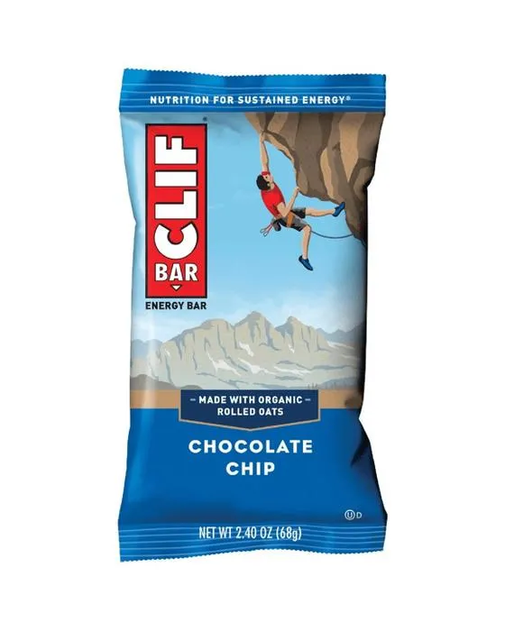 Chip chocolat à barre de clif 68g