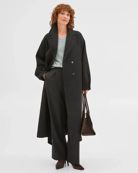 Aperçu Enveloppe en manteau ceinturé