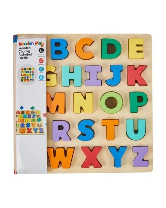 Puzzle en bois d'alphabète