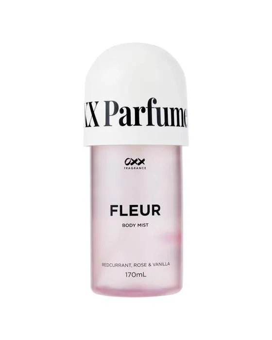 Mist de corps de fleur OXX 170ml - cassis, rose et vanille