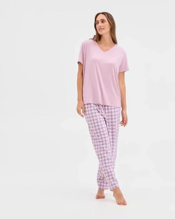 Cible Cotton australien 7/8 Longueur Pyjama de sommeil Pantalons