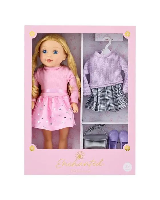 38cm Enchanted Dreams Doll et Armoire Playset