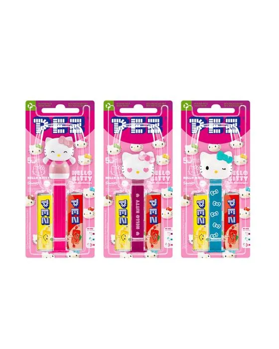 Hello Kitty PEZ Dispenser Blister Pack 17g - Assortiment