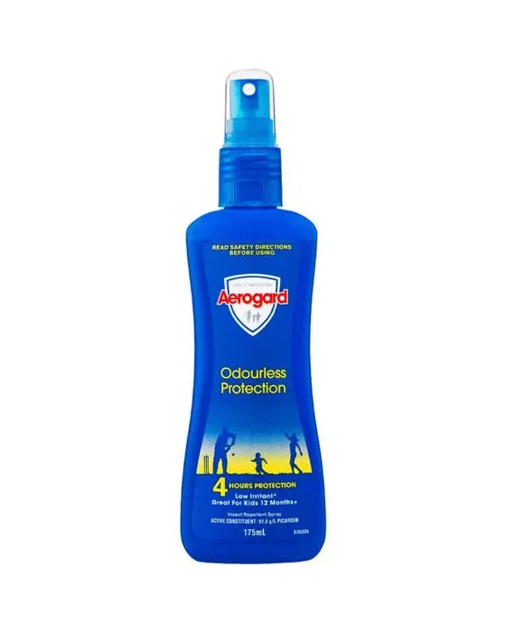 Vaporisateur à insectifuge sans odeur de protection Aerogard 175mL