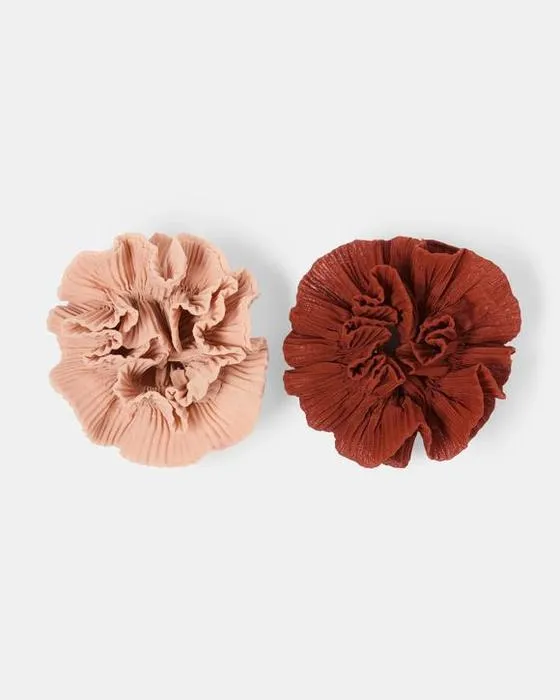 2 paquets plissés Ruffle Crèches - Rose
