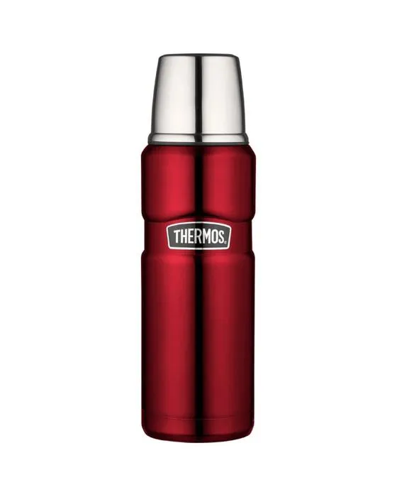 Thermos Inox King Aspirateur Insoluble Flask 470mL Rouge