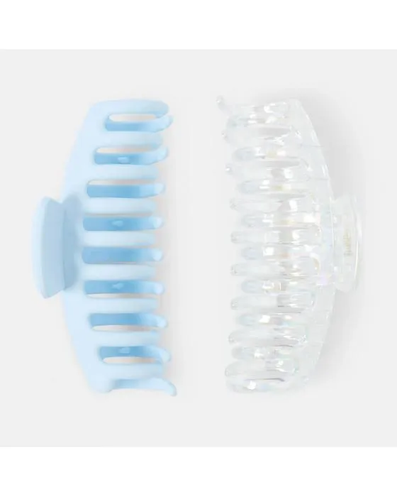 2 Pack Blue et clair Barrel Claw Cloches