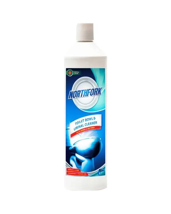 Bol de toilette Northfork et nettoyant urinaire 1L