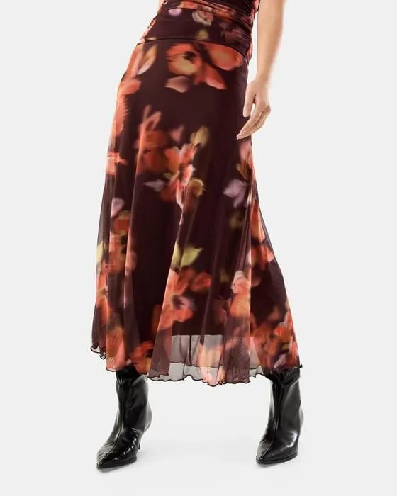 Jupe Mesh Maxi