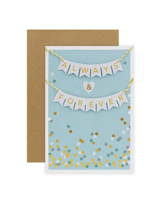 Connexions de la carte de mariage Hallmark - Toujours et toujours