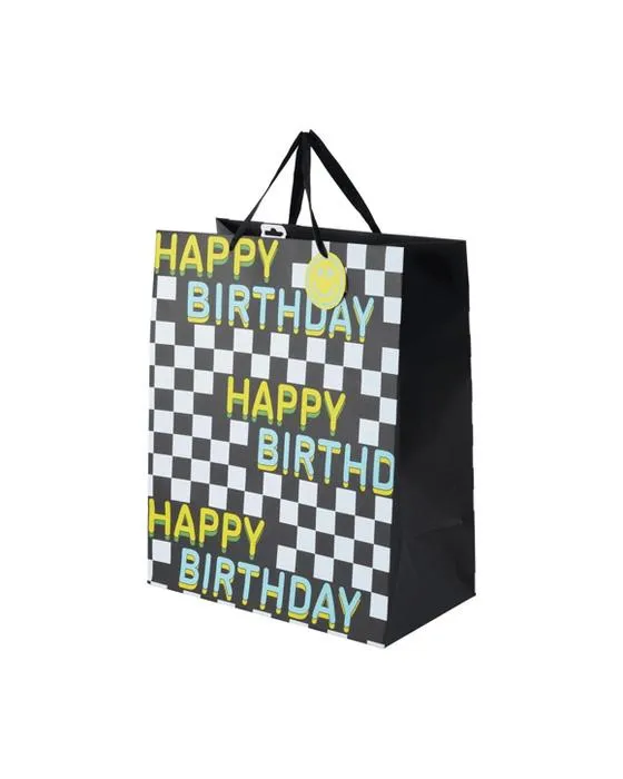 Racer Joyeux anniversaire Jumbo sac cadeau