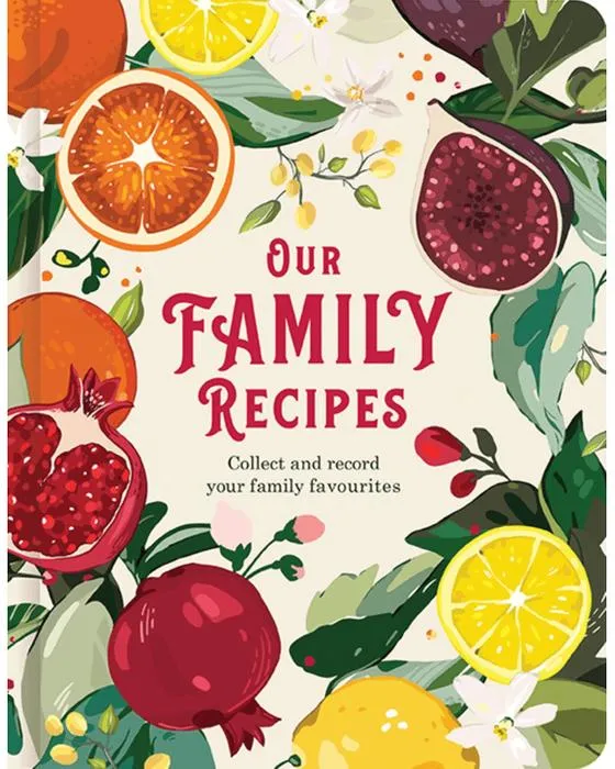 Nos recettes familiales - Livre