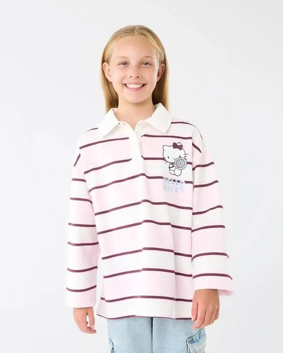 Bonjour Kitty Licence Rugby Sweatshirt
