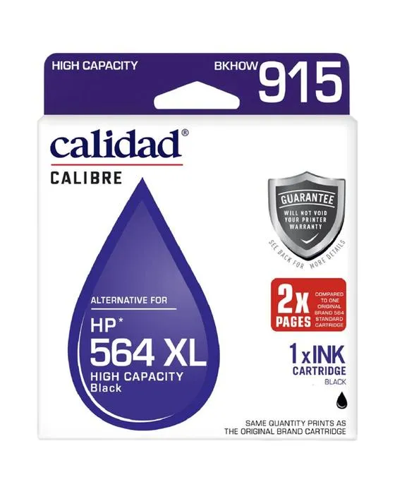 Calidad Cartouche d'encre alternative HP 564XL noir