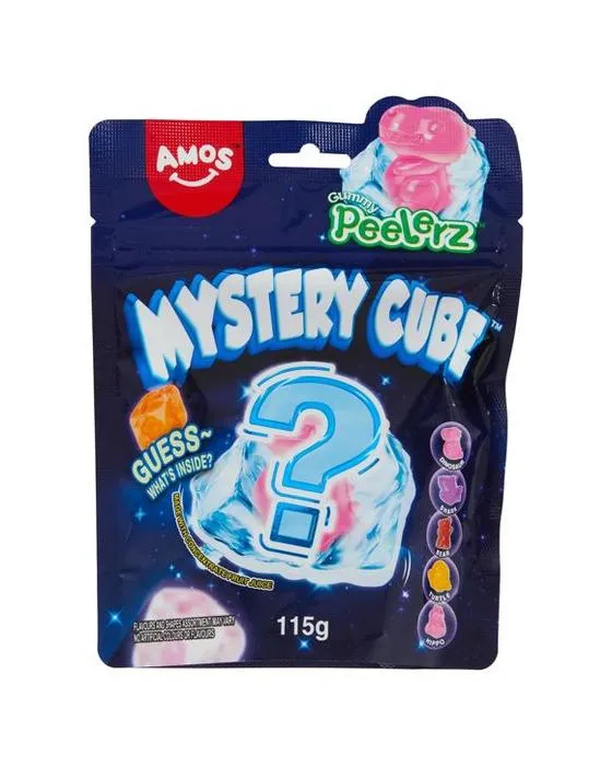 Amos Gummy Peelerz Mystery Cube 115g